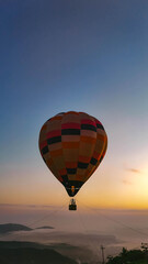Obraz premium Otaru Hot air balloon