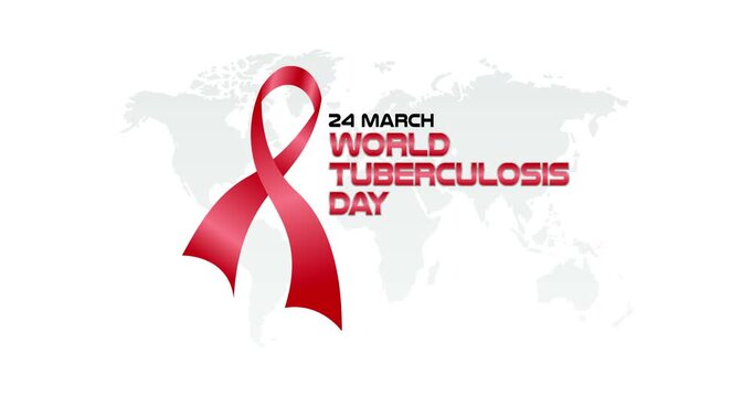 world tuberculosis day motion video, ideal for world tuberculosis day celebration