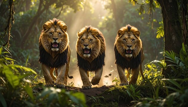 Lion Pride Walking Images – Browse 11,021 Stock Photos, Vectors