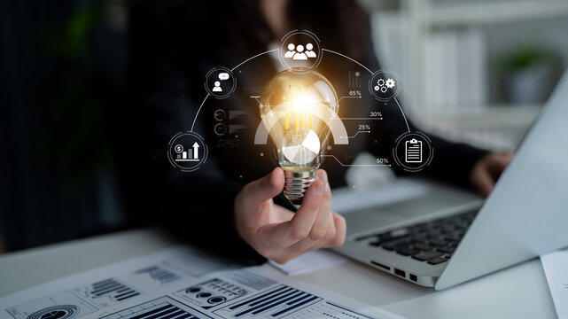 A project management dashboard displaying key performance indicators. The data visualization shows business intelligence metrics for workflow, team performance, and financial growth. Fermion