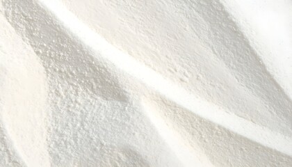 Obraz premium Close-up of textured white surface with angled ridges and shadows