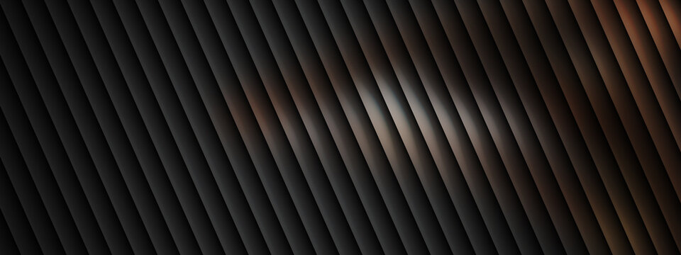 Dark diagonal stripes with gradient light effect in the center