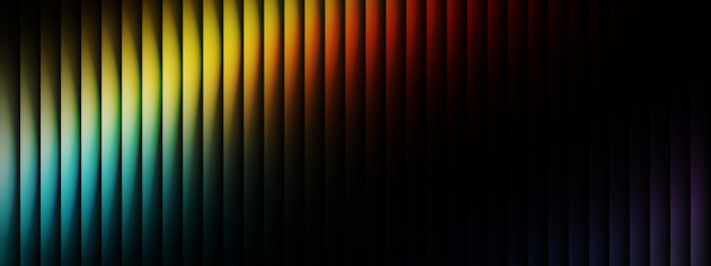 Vertical color gradient with vibrant hues transitioning to darkness colors