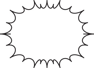 손그림 스타일 프레임
