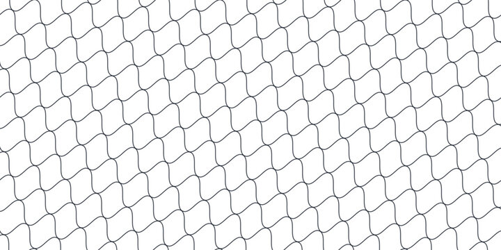 Mesh texture for fishing nets. Seamless pattern for sportswear or soccer goal, volleyball net, basketball hoop, hockey, athletics. Abstract net background for sports