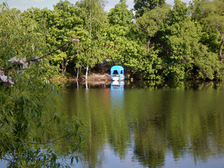 Pond in the Lermontov estate.