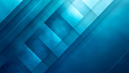 Fototapeta premium Geometric diagonal blue tiles abstract background textured surface modern clean design wallpaper
