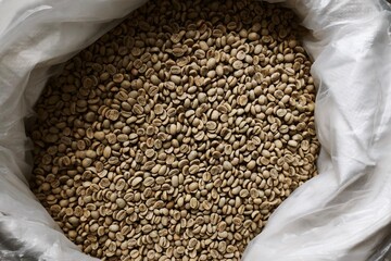 Close up of coffee beans for background