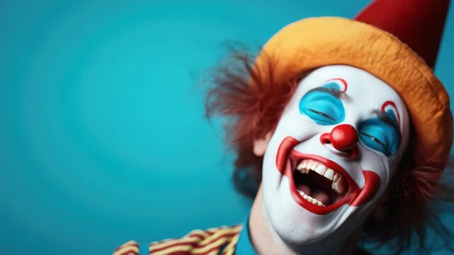 April Fools' Day is just around the corner! This happy clown is ready to spread joy and laughter.