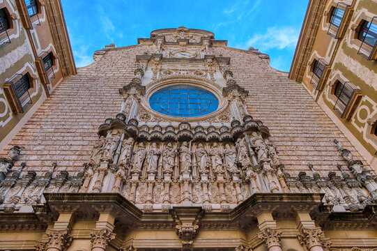 The monastery of Santa Maria de Montserrat is a Benedictine abbey located on the Montserrat mountain, belonging to the Bages region, province of Barcelona, ​​Spain.