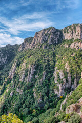 The monastery of Santa Maria de Montserrat is a Benedictine abbey located on the Montserrat mountain, belonging to the Bages region, province of Barcelona, ​​Spain.