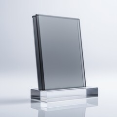 Elegant Acrylic Award Plaque on Stand