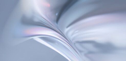 Curved Lines Create an Abstract Background in Soft Colors