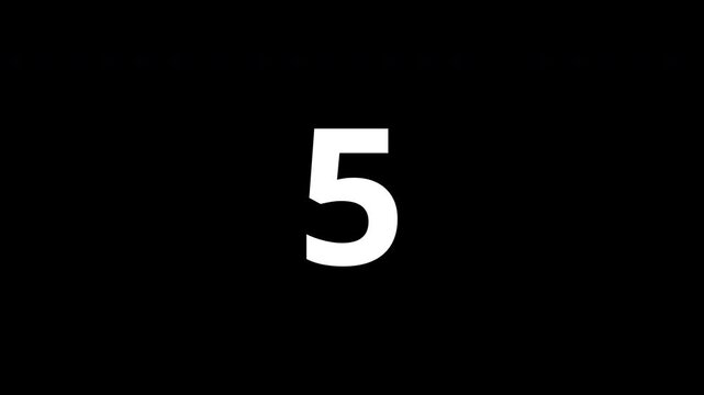 10 second countdown glitch Cyberpunk Countdown Timer with 10 to 0 seconds with zoom in effect on dark background