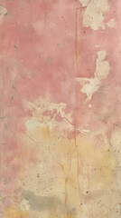 Fototapeta premium Sun Faded Fresco Wall Texture Blush Mineral Abstract