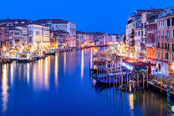 Obraz premium View of the Grand Canal in Venice (Italy)