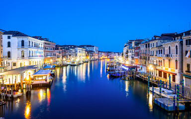 Obraz premium View of the Grand Canal in Venice (Italy)