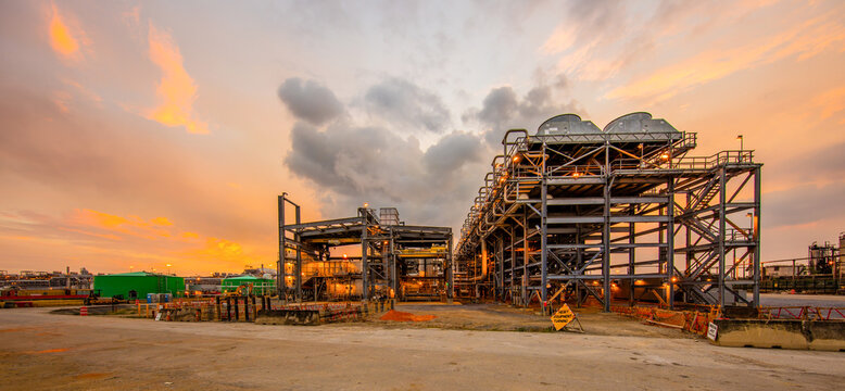 Compressor located in LNG facility