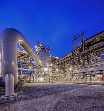 Compressor located in LNG facility