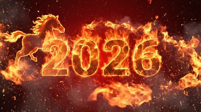 Fiery animation of the year 2026