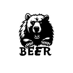 Fototapeta premium bear vector illustration