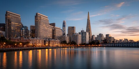 San Francisco Skyline at Dusk