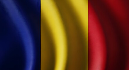 Obraz premium Blue Yellow Red Gradient Background