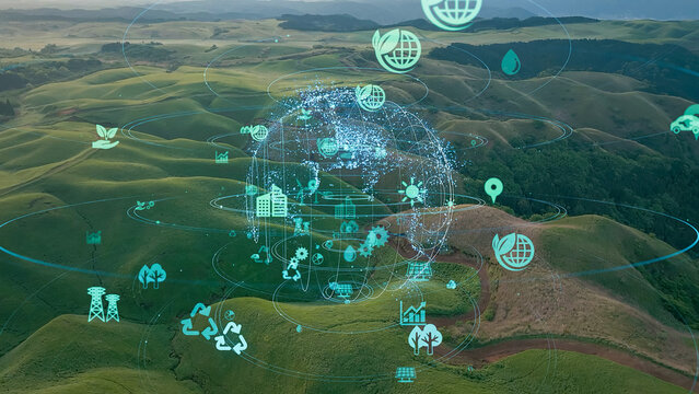 自然、環境、エコロジー、SDGs、サステナビリティ、空撮、ドローン、テクノロジー、GX、SX、グリーントランスフォーメーション、グリーンテック、ESG投資、CSR、大自然、大地、俯瞰、パノラマ、風景、ネットワーク、ビジネス、科学、研究、地球、グローバル、DX、エネルギー、通信、未来、社会、脱炭素、カーボンニュートラル、カーボンオフセット、サーキュラリティ、サステナブル、持続可能な開発目標、TCFD