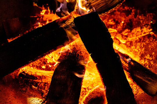 Feu de bois