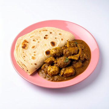 South Indian Parotta and Chicken Curry