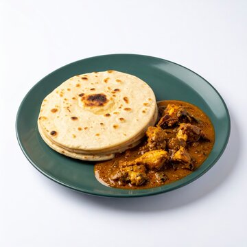 South Indian Parotta and Chicken Curry
