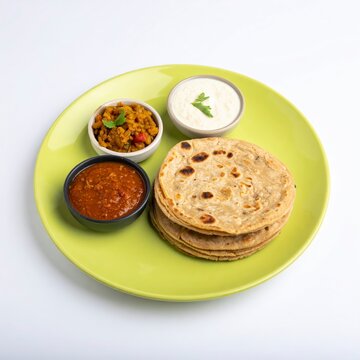 South Indian Parotta and Chicken Curry