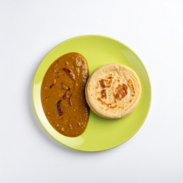 South Indian Parotta and Chicken Curry