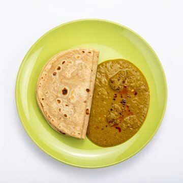 South Indian Parotta and Chicken Curry