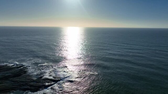 Epic Irish Coast Waterford Ireland dawn on the Atlantic Ocean