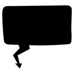 Fototapeta premium Speech Bubble, Talk Bubble. Cloud Speech Bubbles 