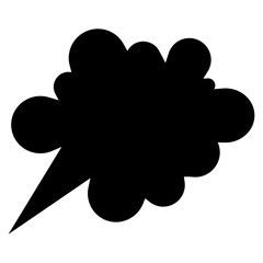 Speech Bubble, Talk Bubble. Cloud Speech Bubbles 