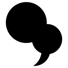 Speech Bubble, Talk Bubble. Cloud Speech Bubbles 