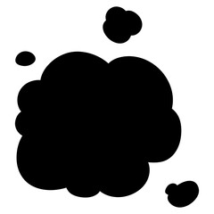 Speech Bubble, Talk Bubble. Cloud Speech Bubbles 