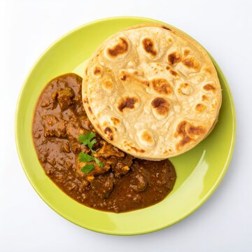 South Indian Parotta and Chicken Curry