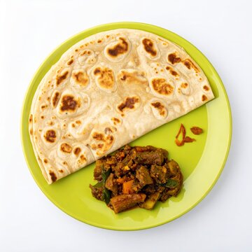 South Indian Parotta and Chicken Curry