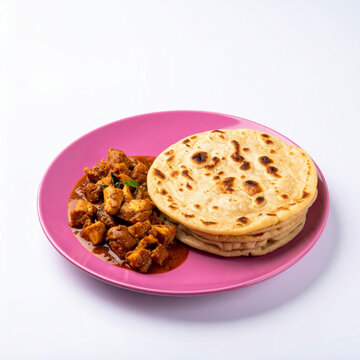 South Indian Parotta and Chicken Curry