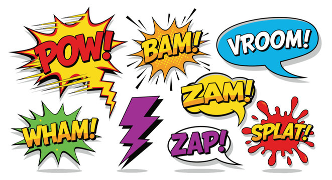comic book sound effects
