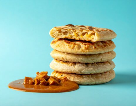 South Indian Parotta and Chicken Curry