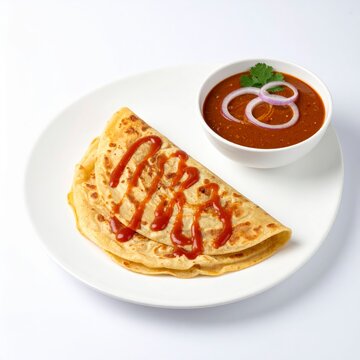 South Indian Parotta and Chicken Curry