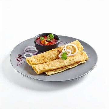 South Indian Parotta and Chicken Curry
