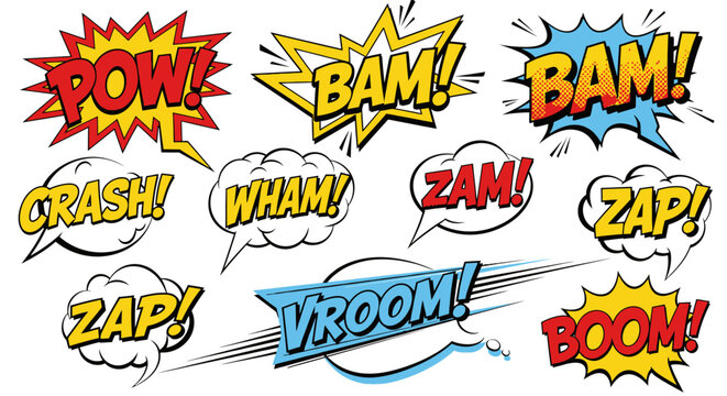 comic book sound effects