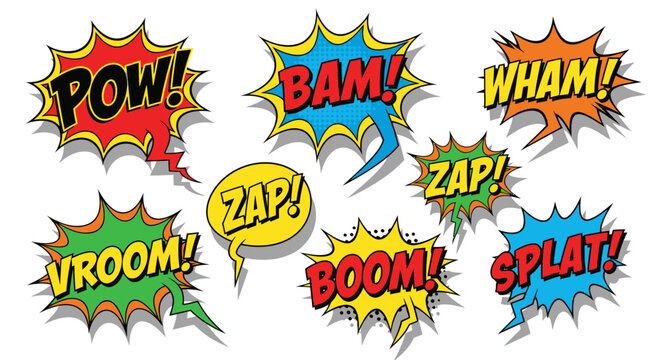 comic book sound effects
