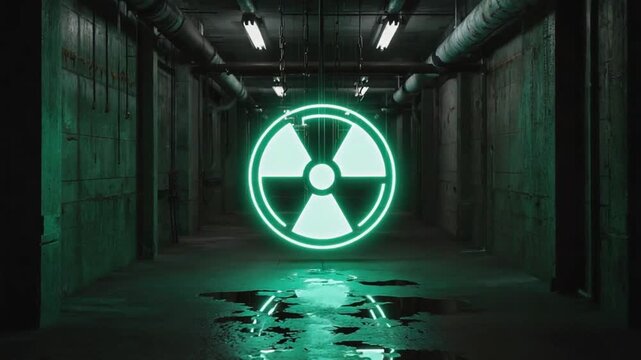 Nuclear neon sign.