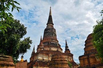 Fototapeta premium wat Yai, Ayutthaya, Temple Thailand